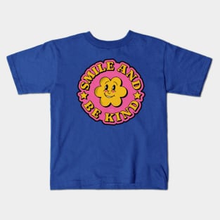 Smile And Be Kind Kids T-Shirt